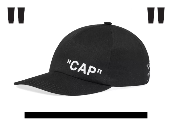 'Off-White' cap by Dropdate