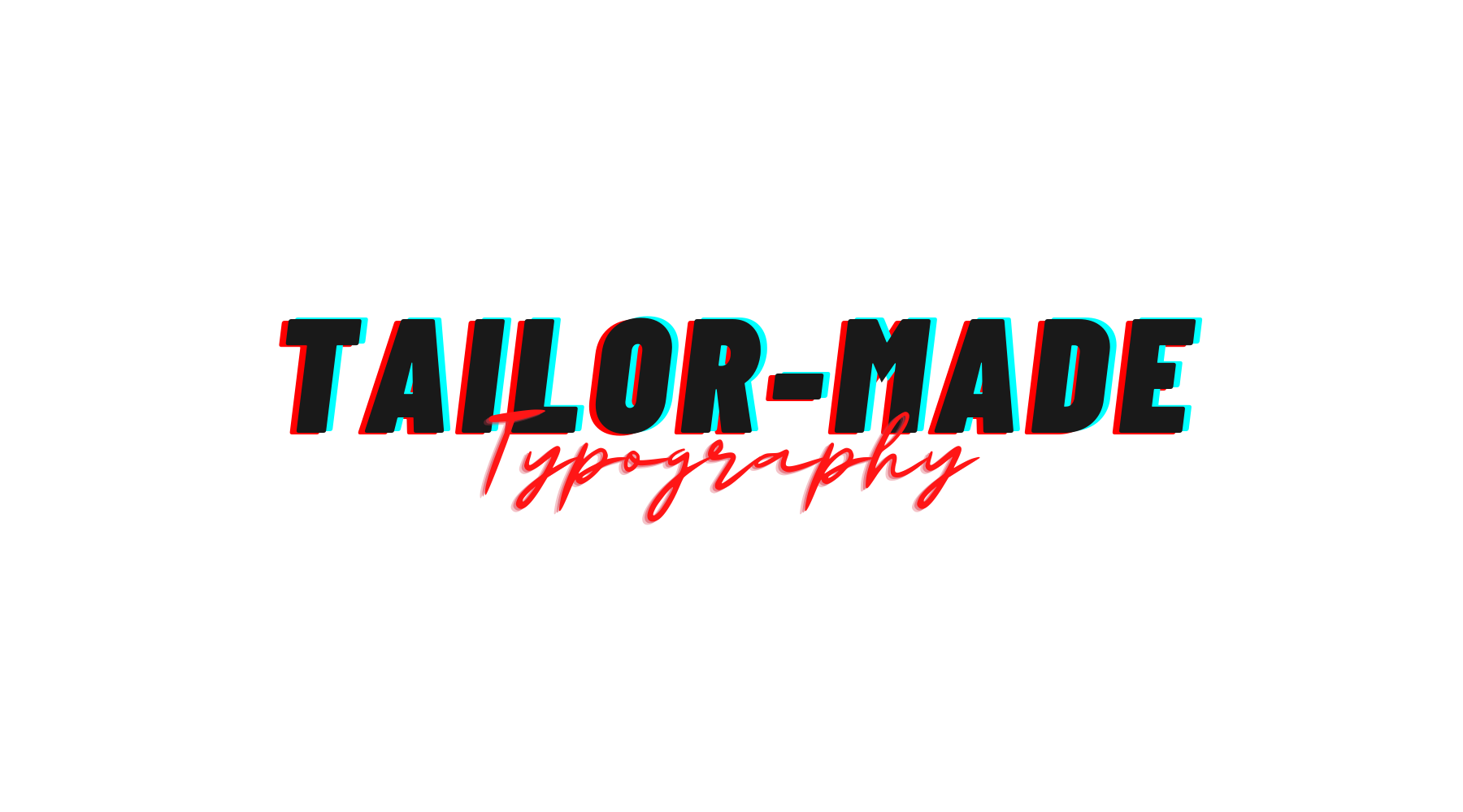 Tailor-Made Typography header