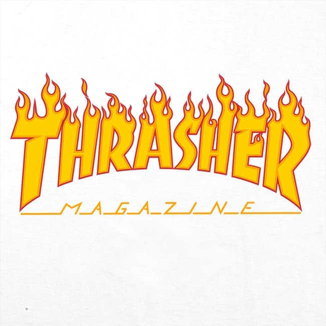 'Thrasher' logo from Pinterest.co.uk